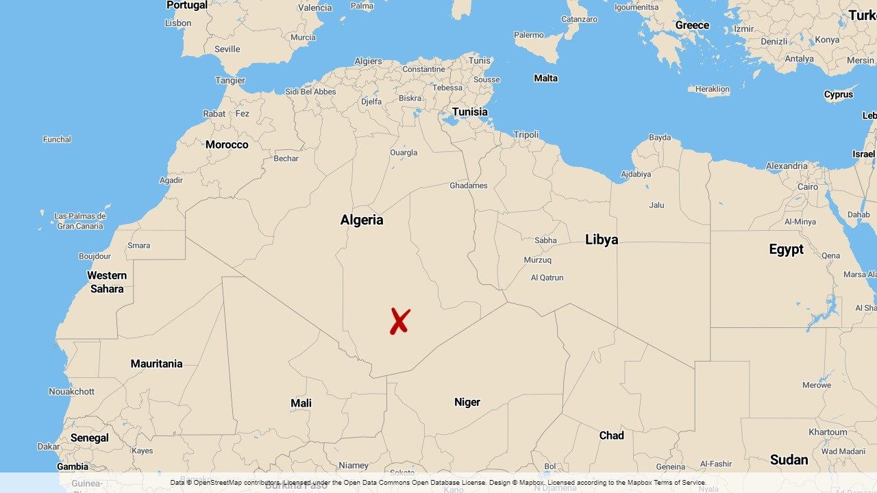 UD avråder från alla resor till en rad gränsområden i Algeriet.