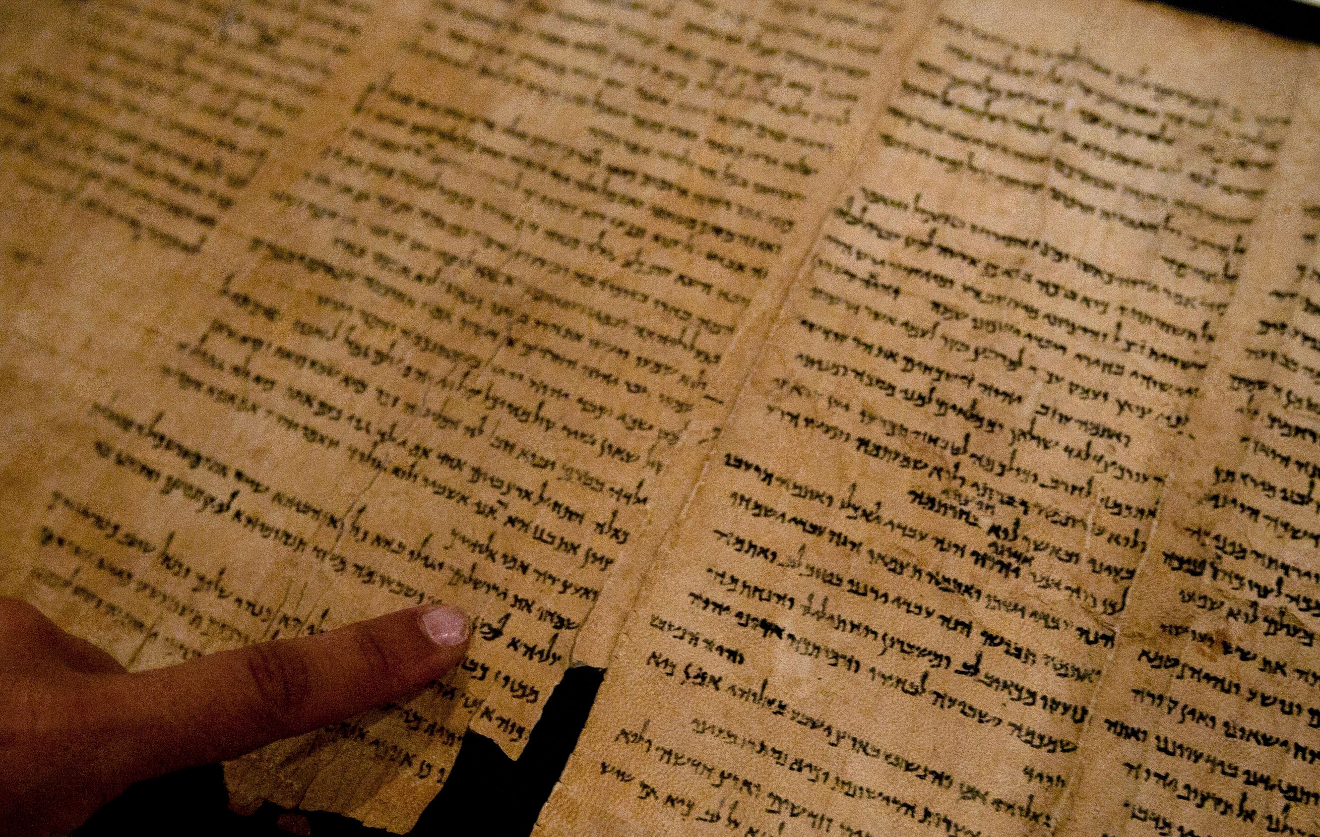 Dödahavsrullarna förvaras på Israelmuseet i Jerusalem. Arkivbild.