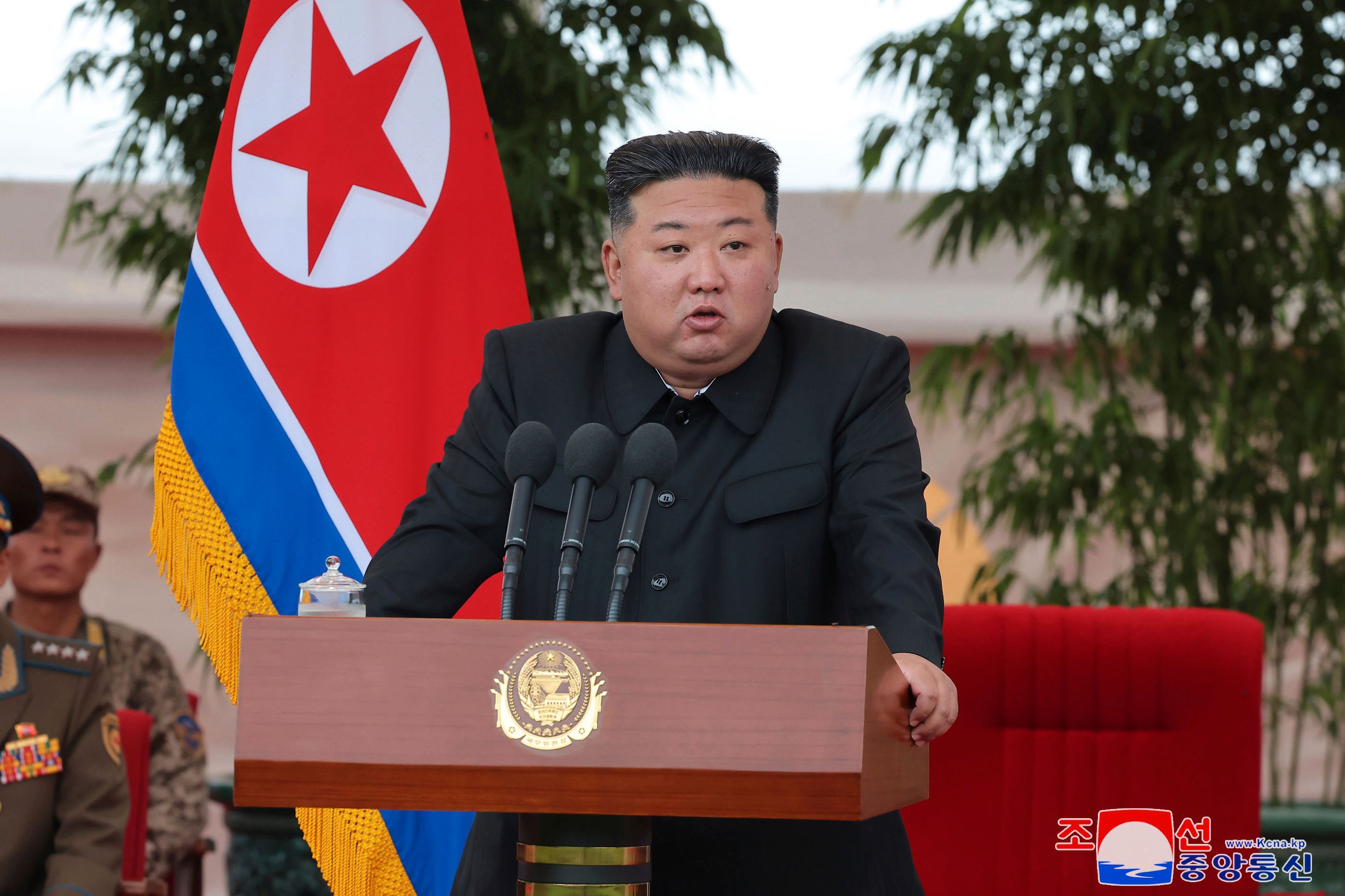 Nordkoreas diktator Kim Jong-Un. Arkivbild.